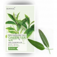 Тканевая увлажняющая маска с зеленым чаем / Eunyul Natural Moisture Mask Pack Green Tea