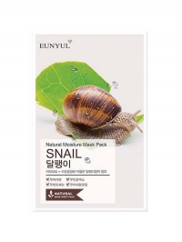 Тканевая маска с улиточным муцином /  Eunyul Natural Moisture Mask Pack Snail