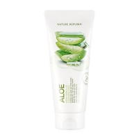 Очищающая пенка для лица на основе экстракта Алоэ  Вера / Fresh Herb Aloe Cleansing Foam