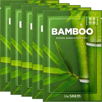 Тканевая маска для лица с экстрактом бамбука / The Saem Natural Bamboo Mask Sheet